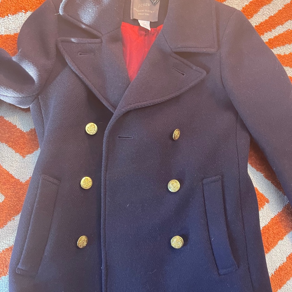 J Crew Pea Coat